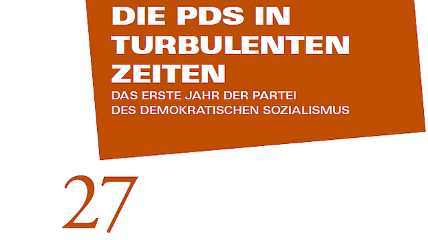 Die PDS in turbulenten Zeiten