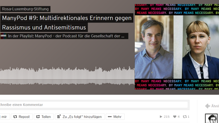 Multidirektionales Erinnern gegen Rassismus und Antisemitismus